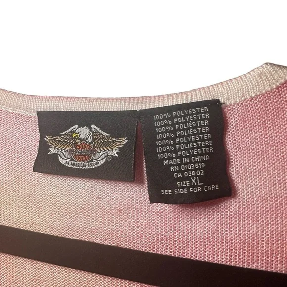 Vintage Y2K Harley Davidson Route 66 Women's Tank Shirt - Picture 2 of 6